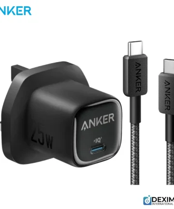 Anker Charger (25W, Compact) PPS Super Fast Charging Combo For Samsung, iPhone, Pixel & More