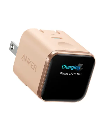 Anker Nano Charger (45W, Smart Display, 180° Fordable)