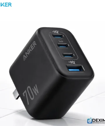 Anker Zolo Charger (70W, 4-Port, PD 3.0) – GaN Fast Charging Station