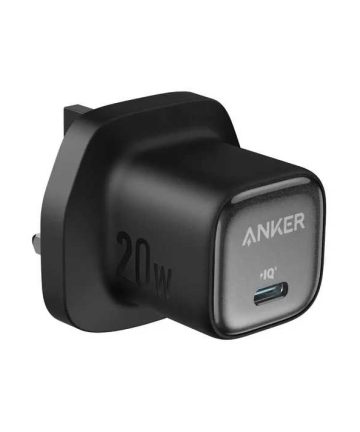New Version Anker Zolo Charger 20W GaN IQ & PD Combo USB C Black