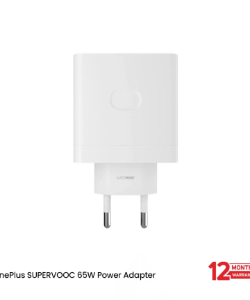 OnePlus SUPERVOOC 65W Power Adapter (Type - A EU) - White