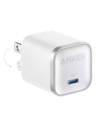 Anker Nano Charger 45W Allrounder Combo 3ft Braided Cable For (iPhone, Samsung, Pixel)